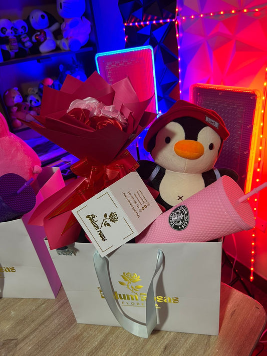 Ramo Pack Pinguino Amor